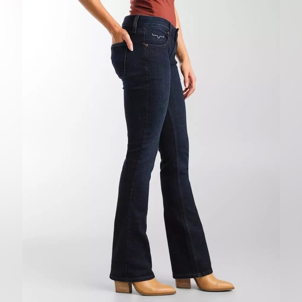 KIMES RANCH WOMEN'S DARK WASH AUDREY BOOTCUT JEANS
